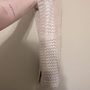 Chic Beige Knit Scarf